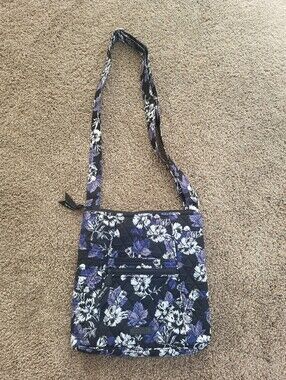 Vera Bradley Quilted Floral Crossbody Bag - Frosted Floral